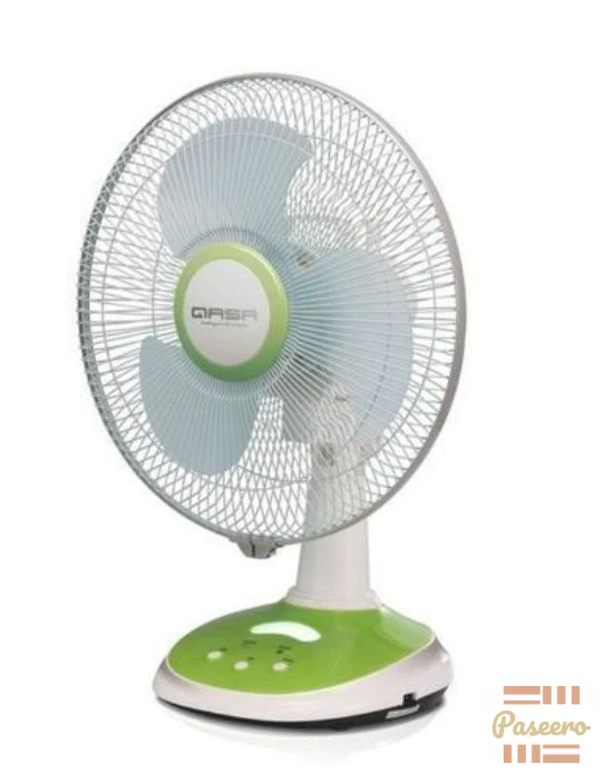 Qasa 12 inches Rechargeable table fan1