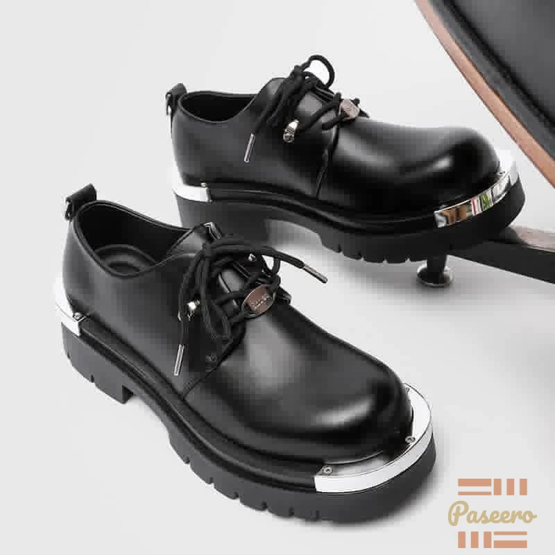 Premium Chunky Platform Leather Shoe2