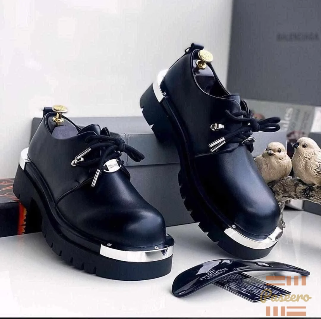 Premium Chunky Platform Leather Shoe