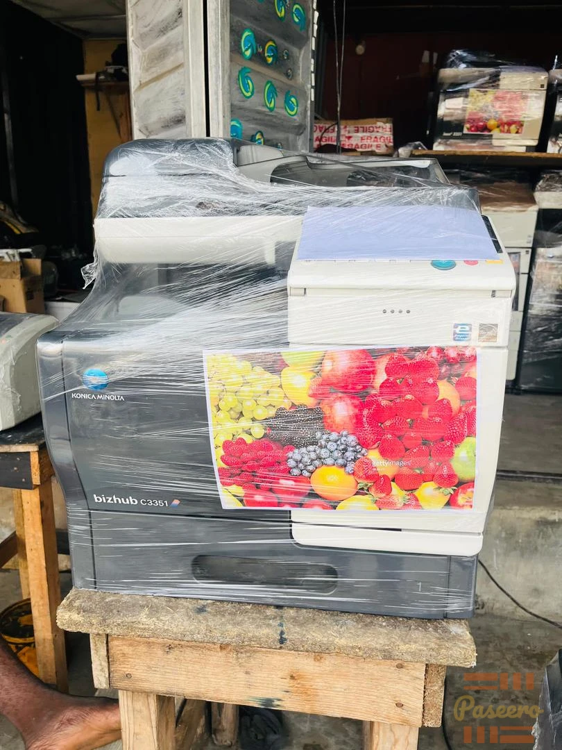 Bizhub 3351 3-in-1 printer, photocopier, and scanner