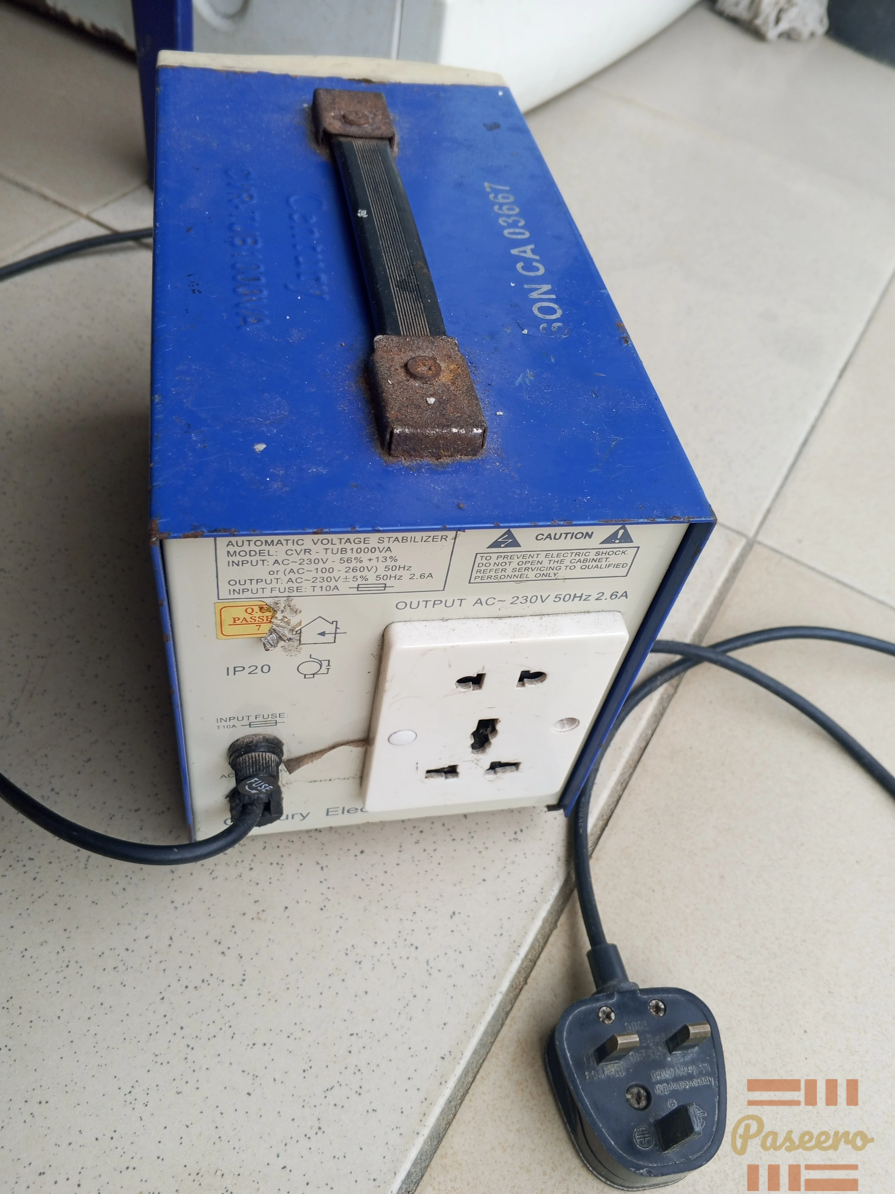 Used 1kva Century Stabilizer2