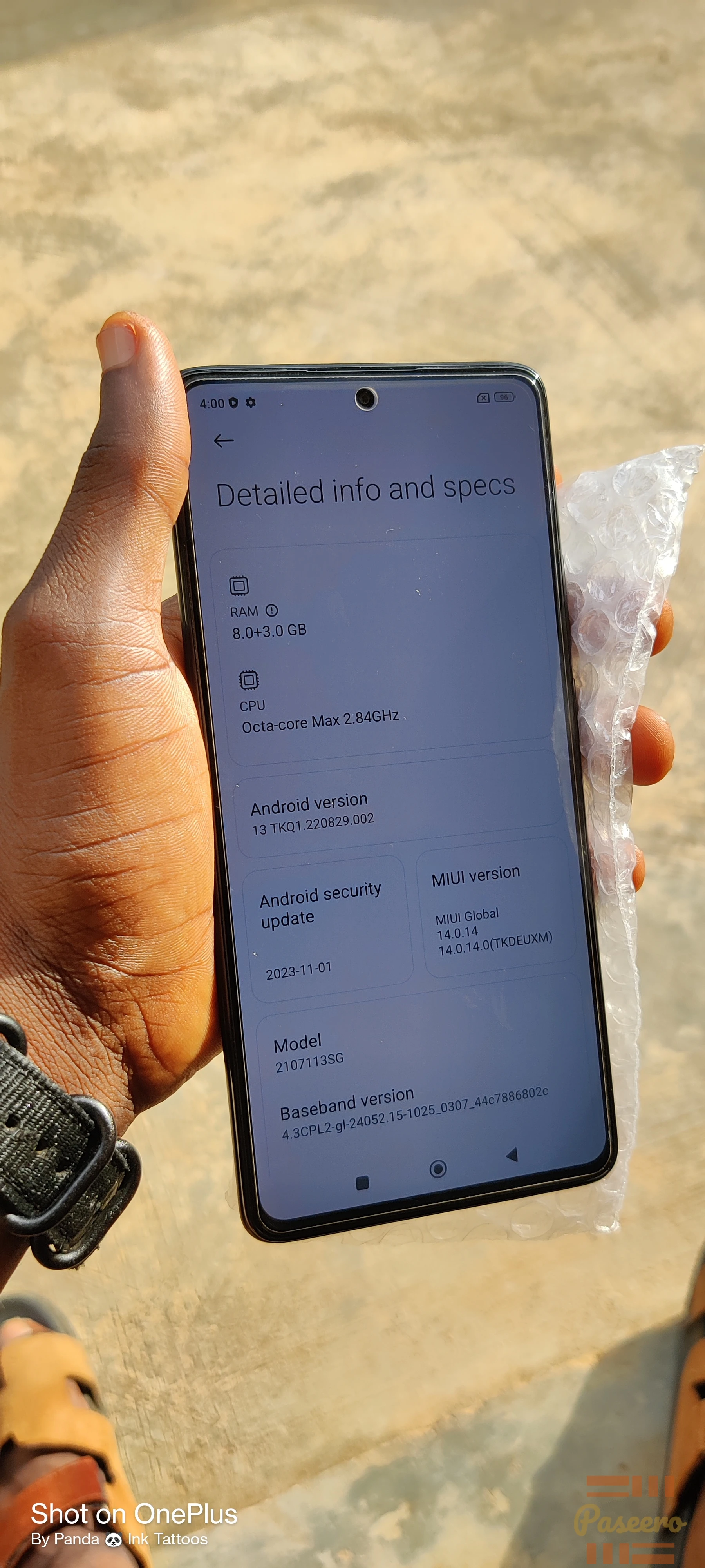 Clean Foreign Used Xiaomi 11T Pro4