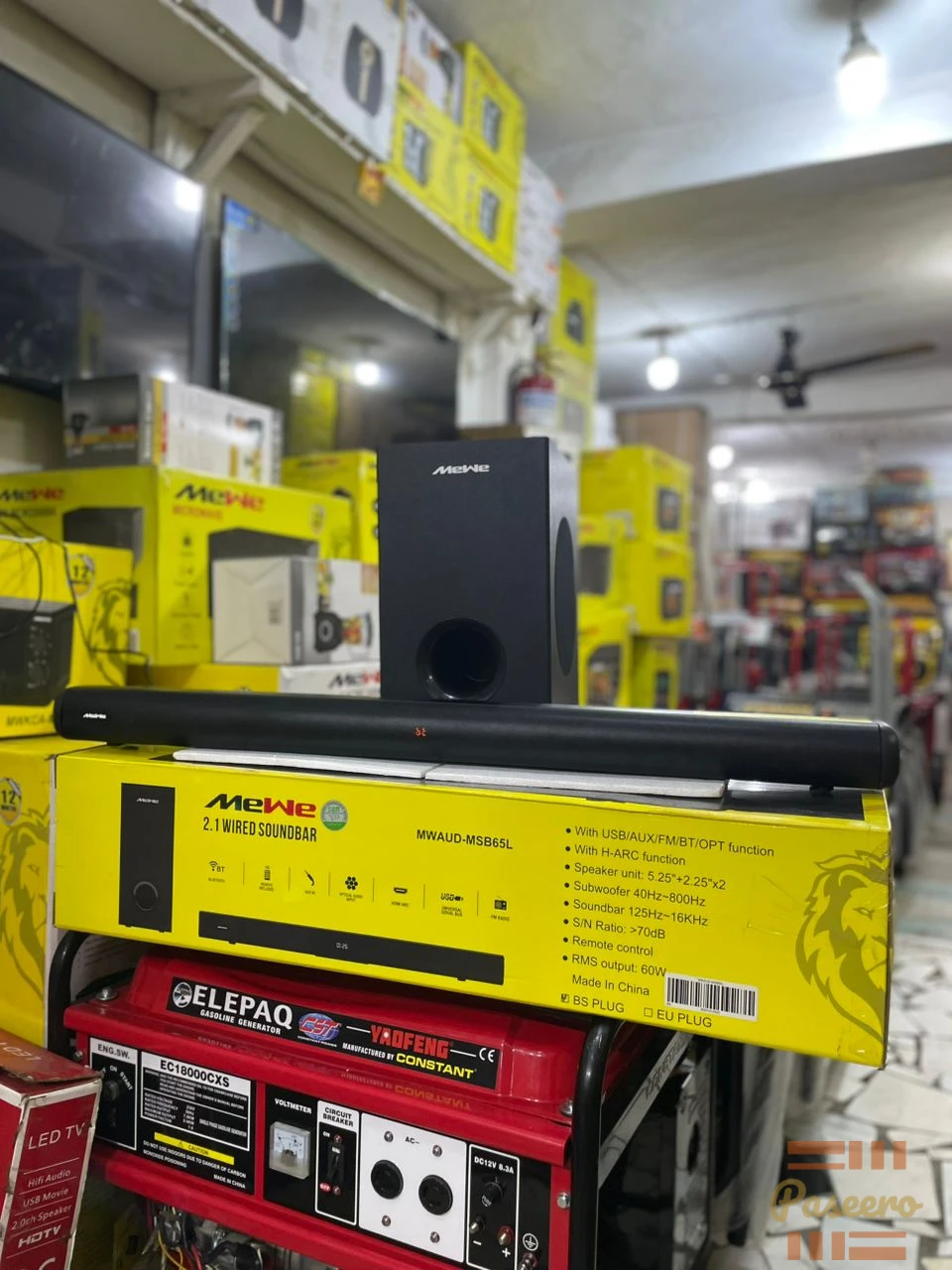 MeWe Soundbar 1600w Speakers Set1
