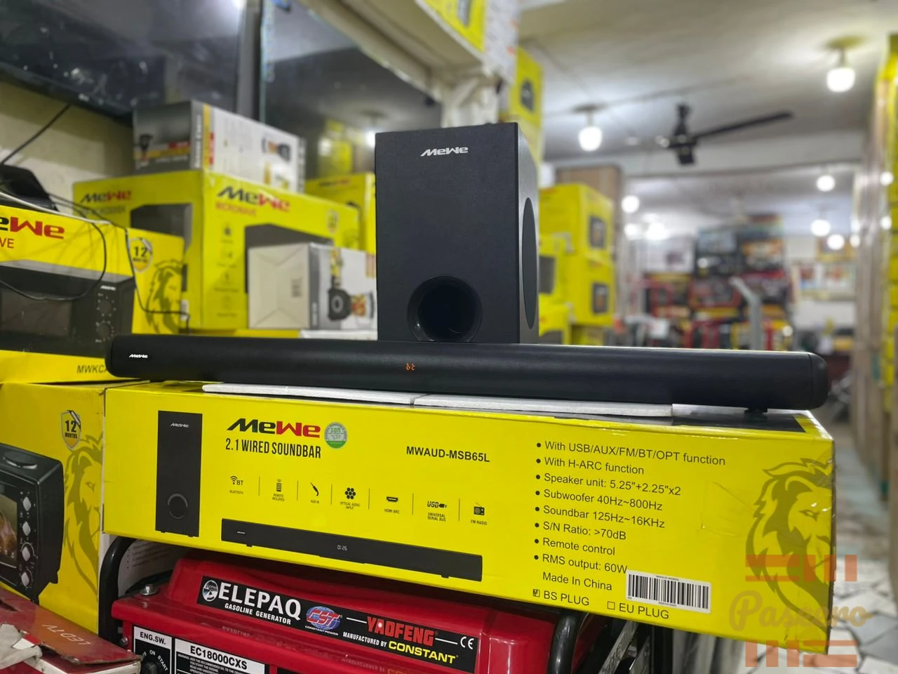 MeWe Soundbar 1600w Speakers Set