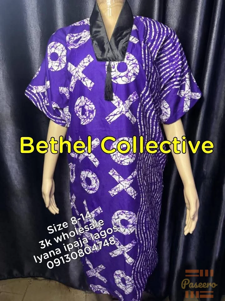Ankara short bubu gown