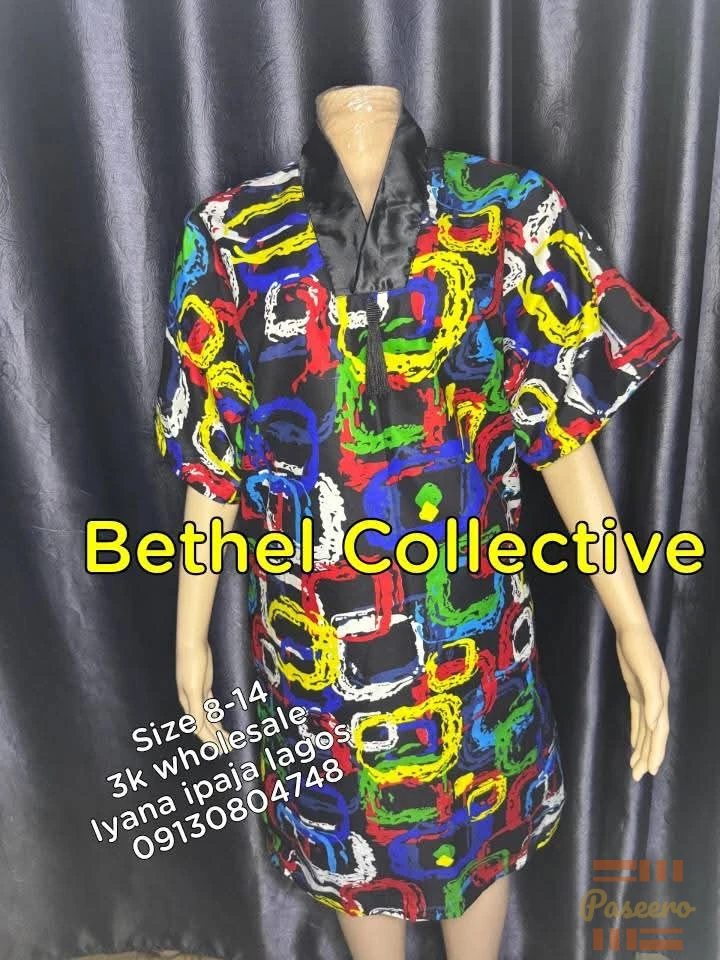 Ankara short bubu gown1