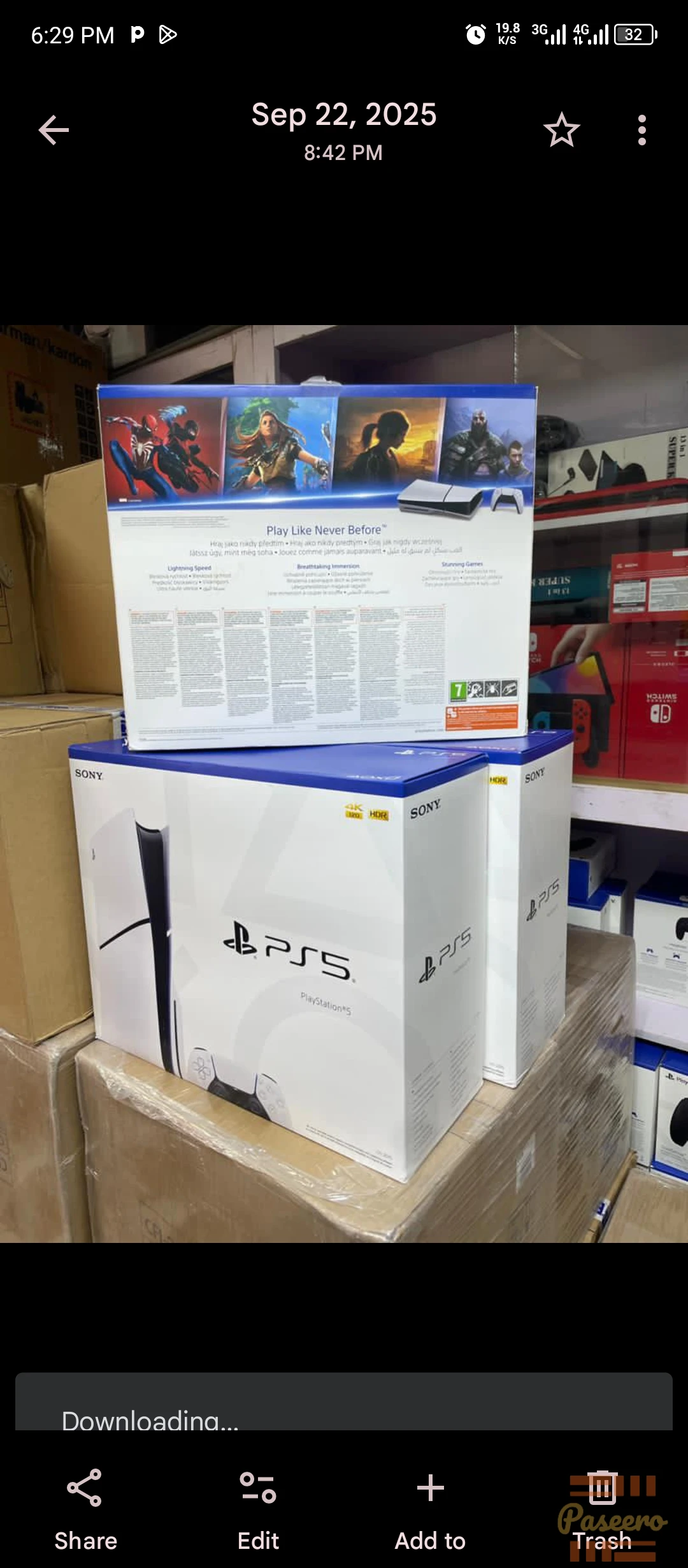 Brand new PS5 slim console 1TB disc edition2
