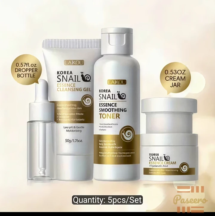 Korea Snail Essence Skincare Set
