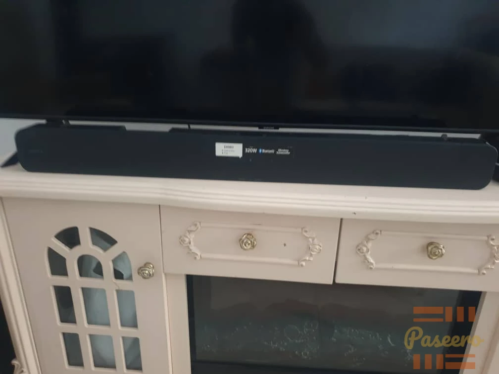 Used television and shelve2
