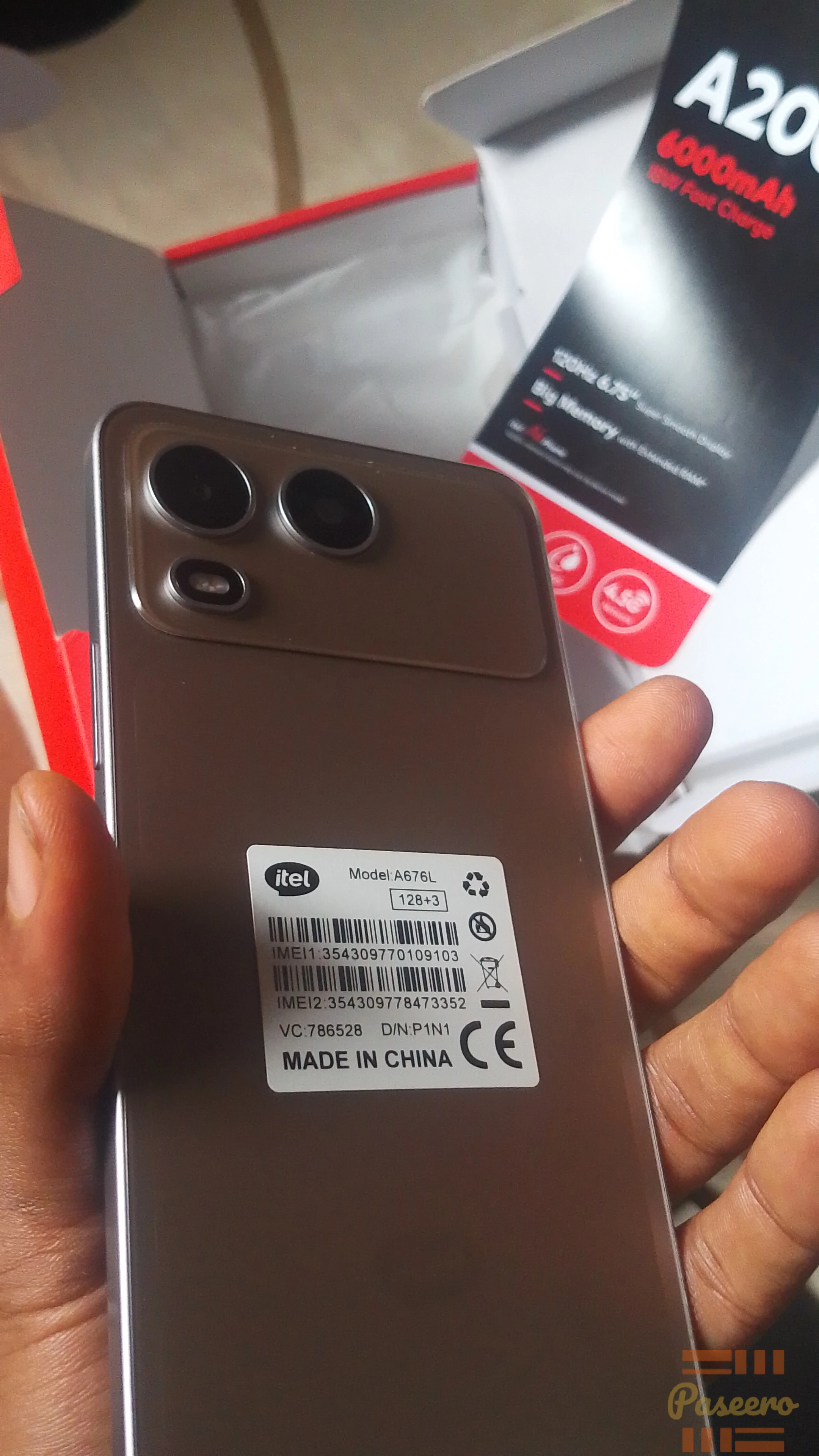 6 Days Old Itel A200+ 4GB/128GB
