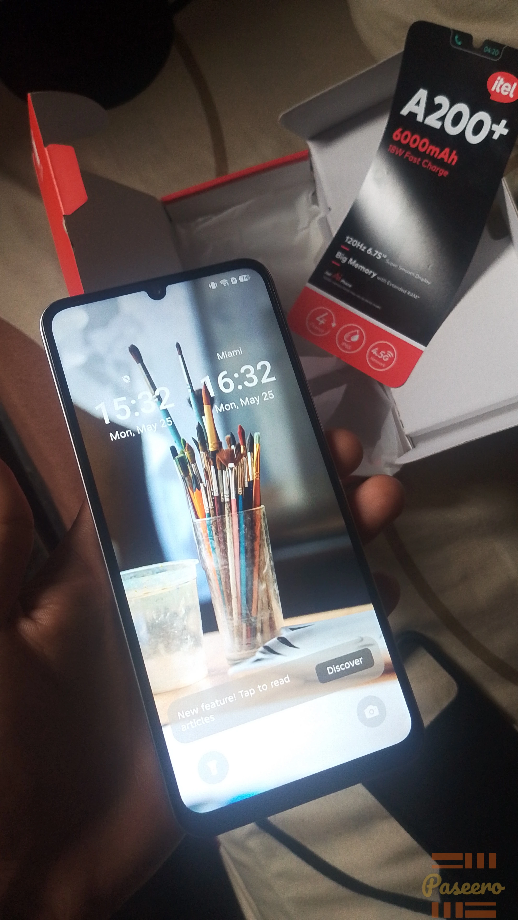 6 Days Old Itel A200+ 4GB/128GB2
