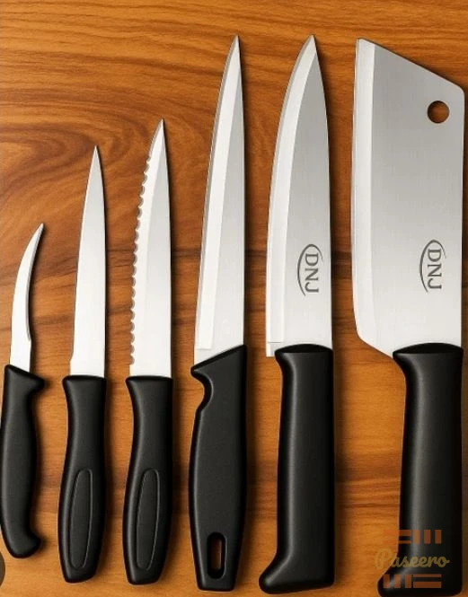 JD Enterprise 6-Piece Stainless Steel Kitchen Knife Set1