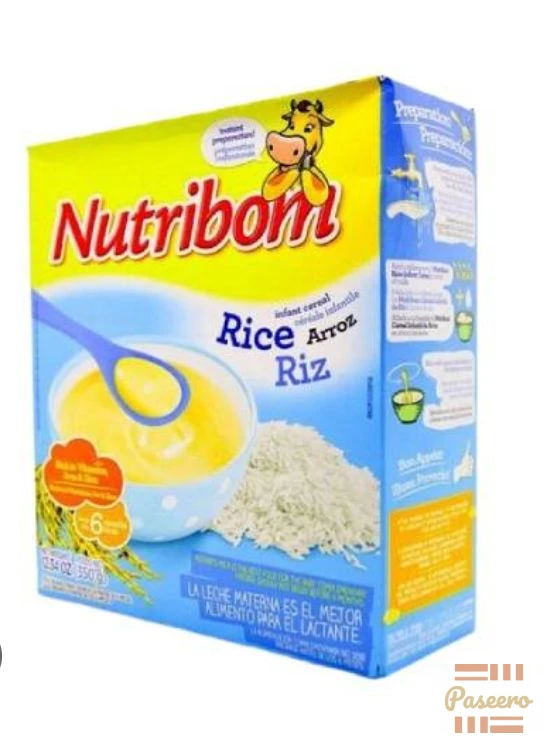 Nutribom Infant Cereal Rice Stage 1 - 6 Months+ 350g