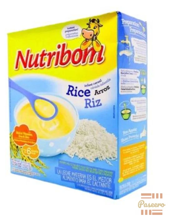 Nutribom Infant Cereal Rice Stage 1 - 6 Months+ 350g1