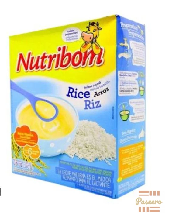 Nutribom Infant Cereal Rice Stage 1 - 6 Months+ 350g2
