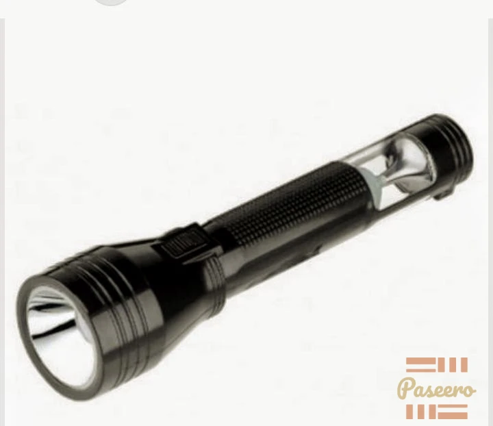 Dp Led Light Torch LED Rechargeable Torchlight - Black, High Brightness