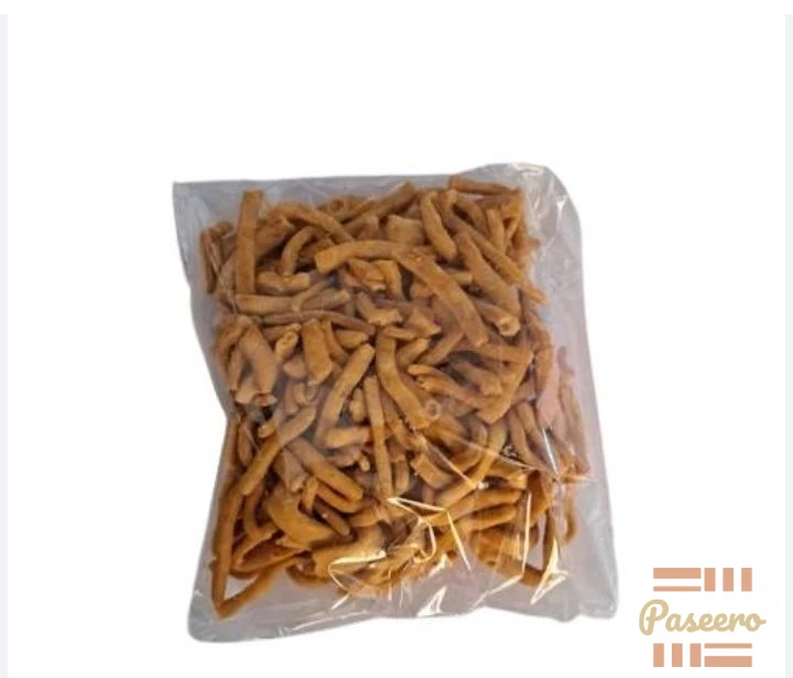 Crispy Chin Snack - Macaroni Cut 100g Pack - Sweet Crunchy1