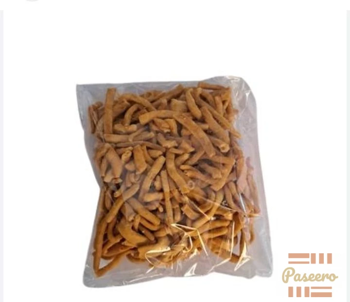 Crispy Chin Snack - Macaroni Cut 100g Pack - Sweet Crunchy