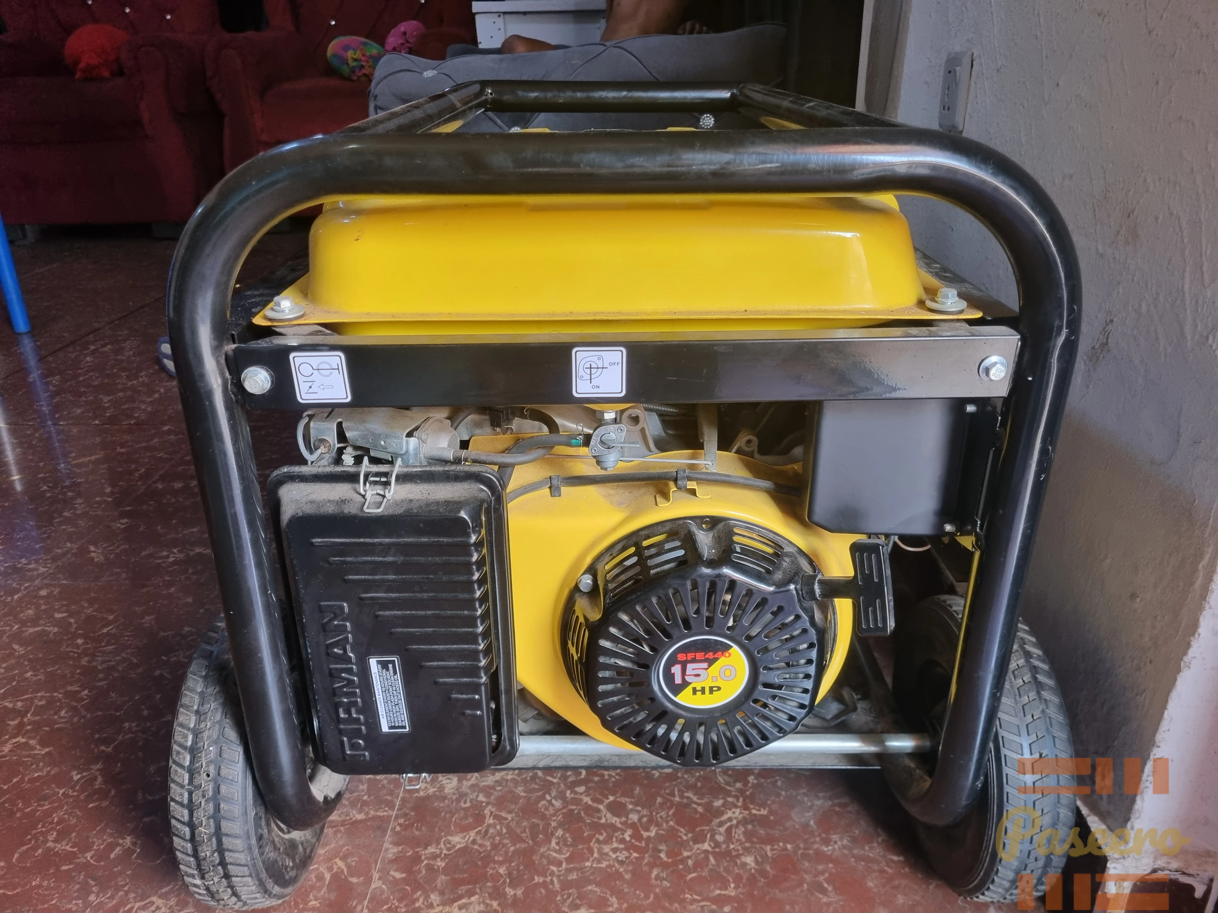 Brand new Sumec Firman 6.0kva key start generator SPG8800E2. On just twice.2
