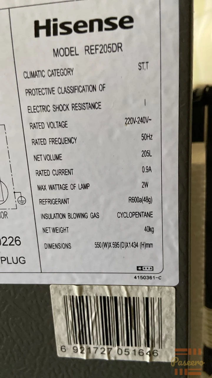 Fairly used refrigerator2