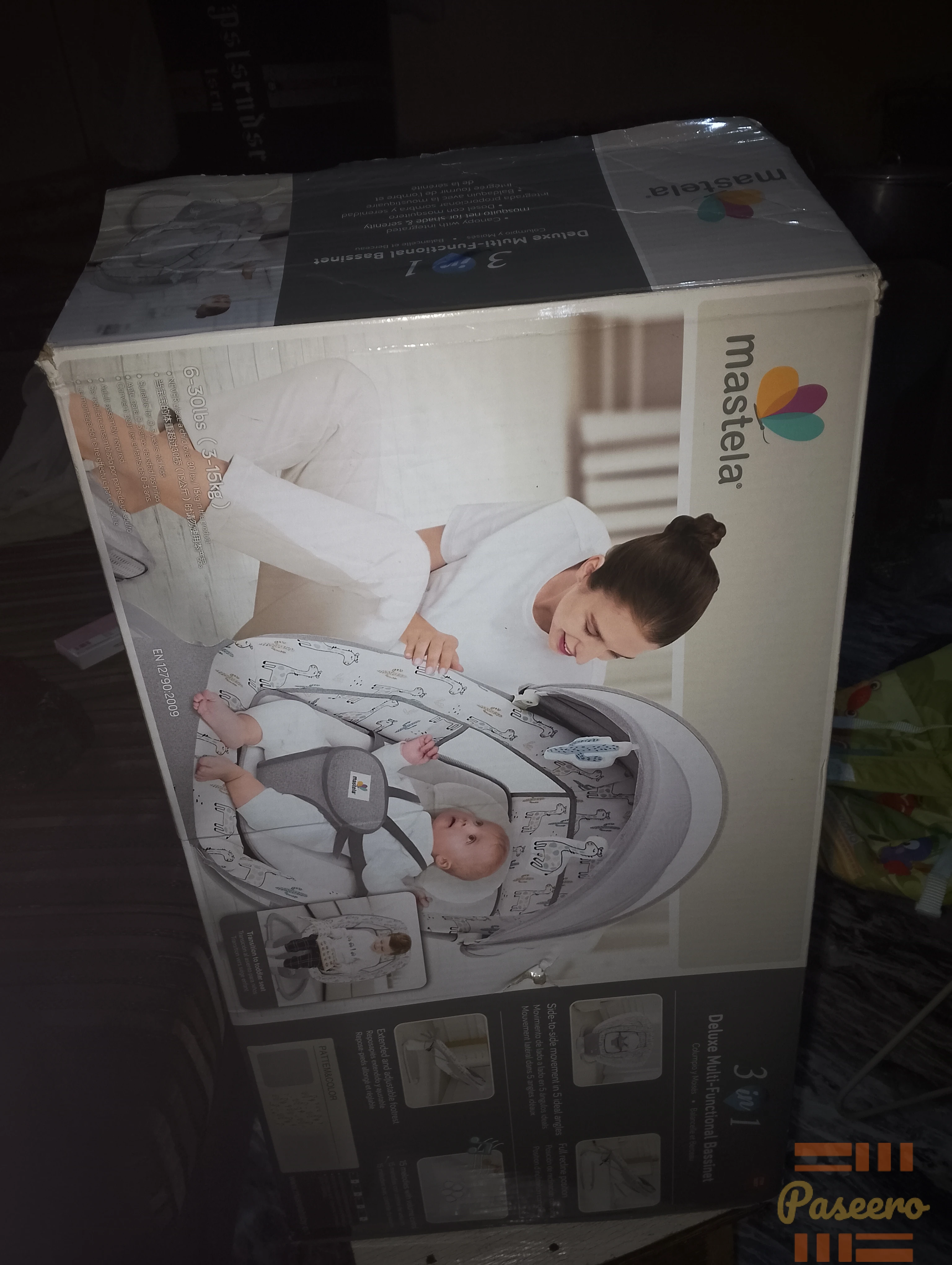 3 in 1 Mastella Deluxe Multifunctional Bassinet