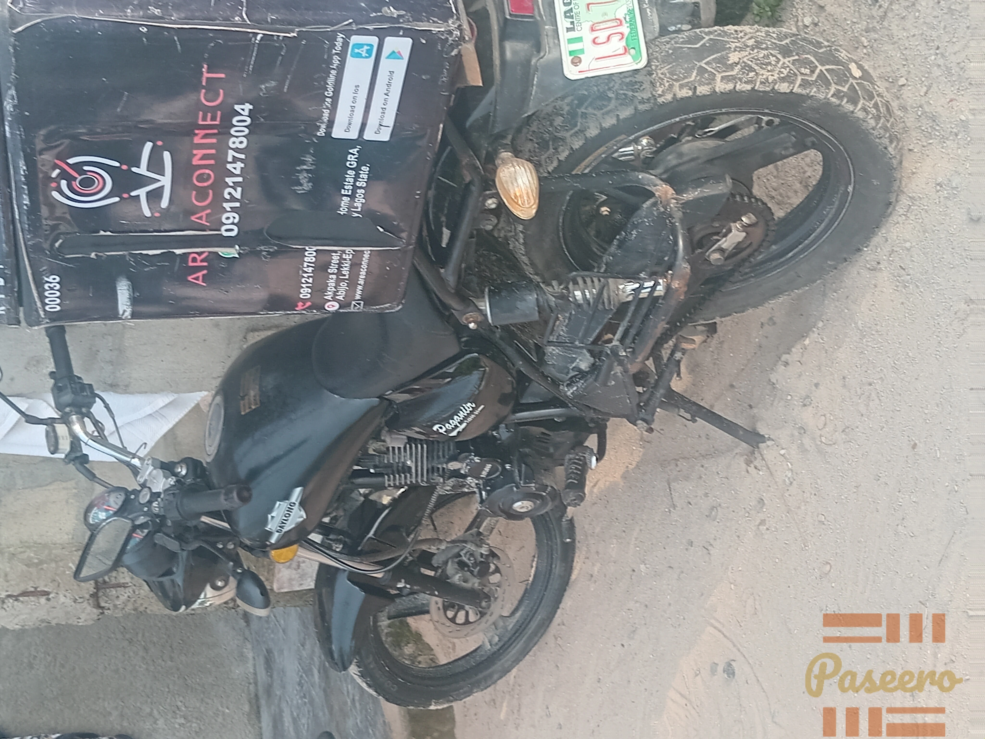Neatly used Daylong dispatch motorcycle1