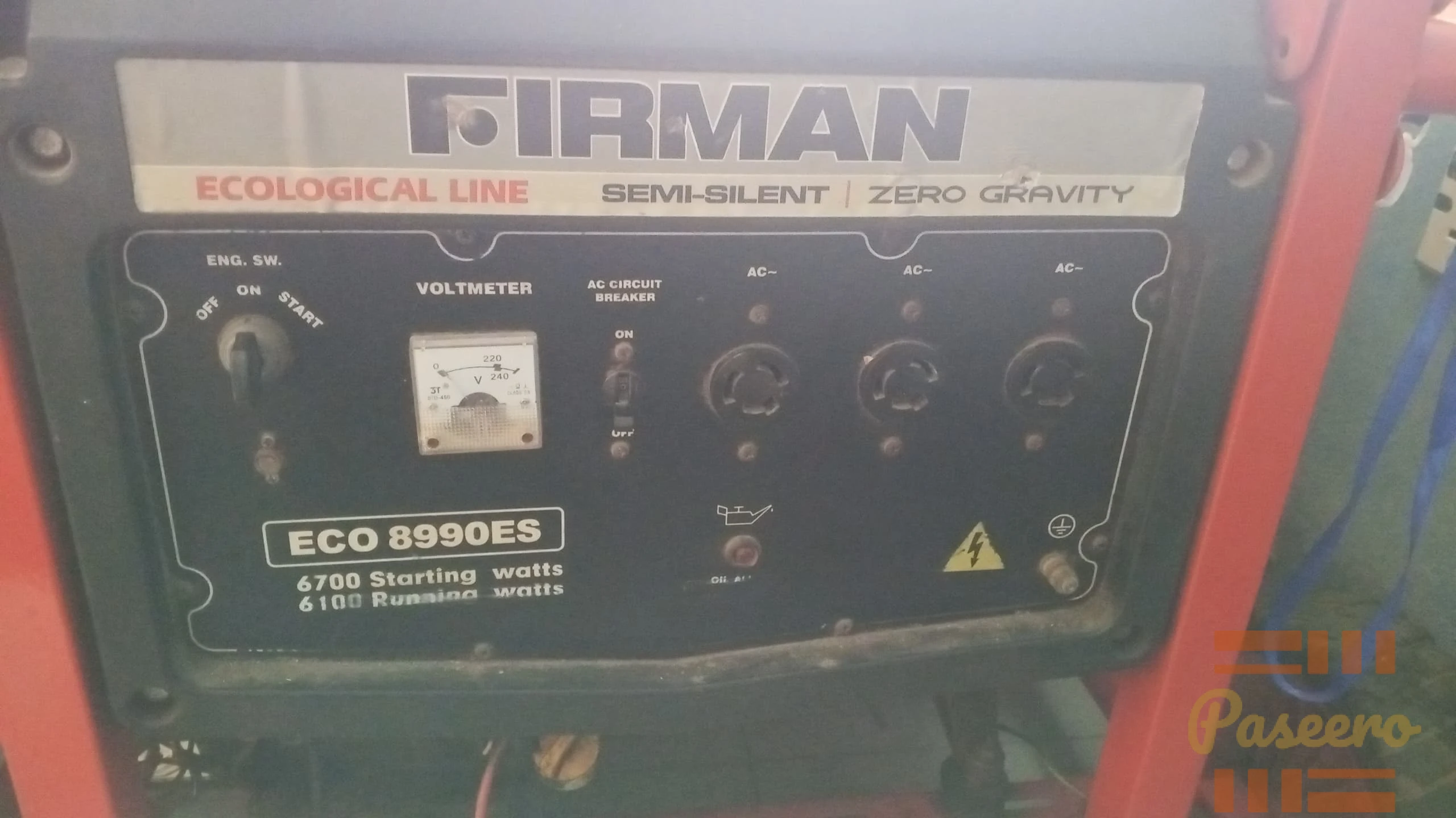 Used 6990 Watts generator