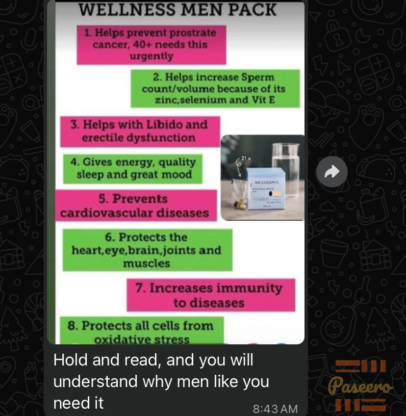 Wellness man and woman pack1