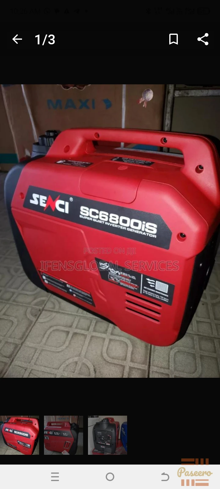 SENCI INVERTER GENERATOR2