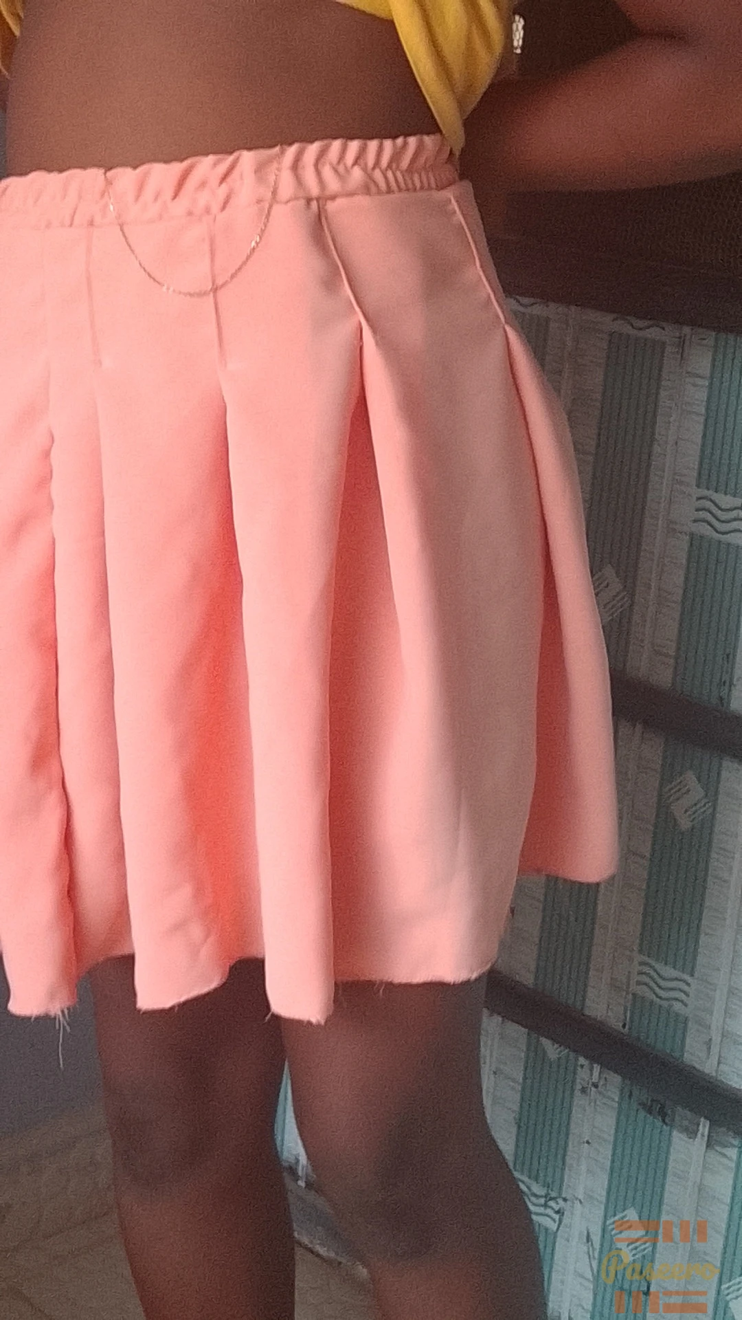 Pleated skirt1
