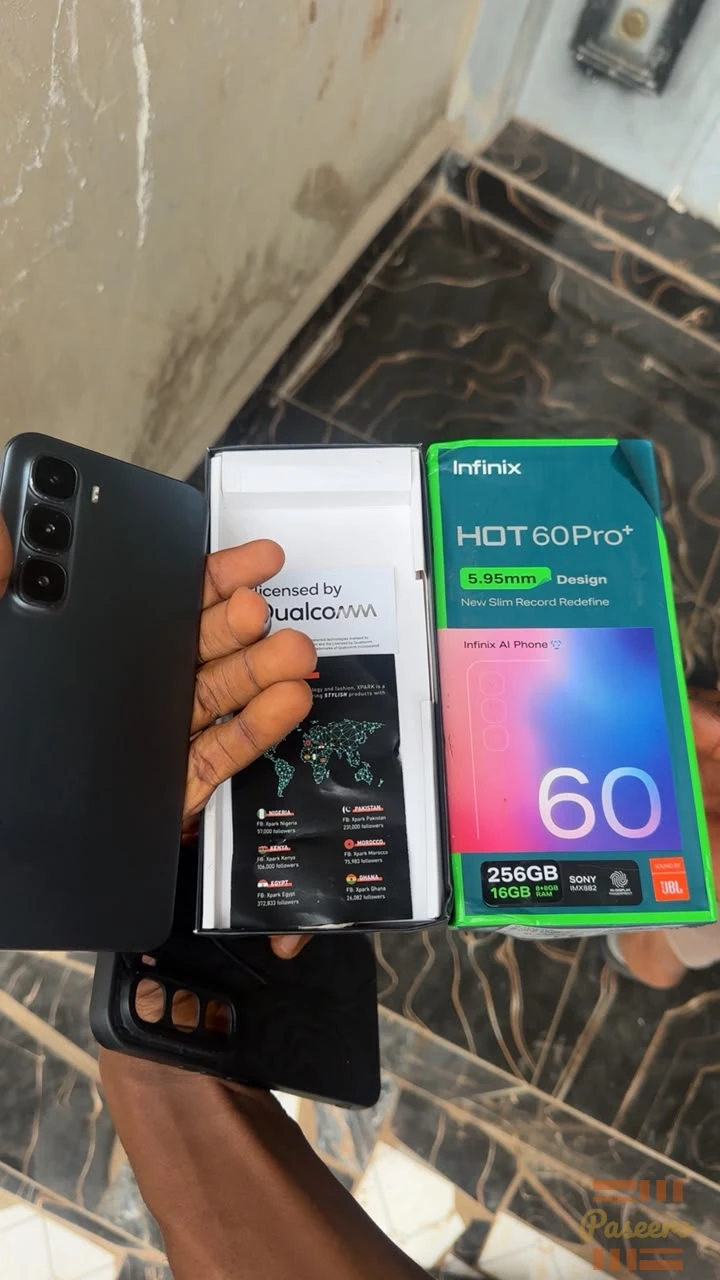1 month used INFINIX HOT60 PRO+3