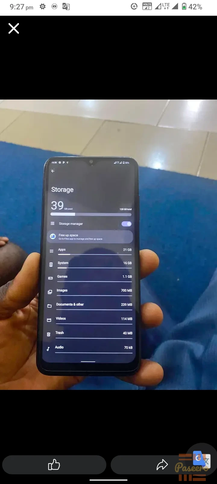 Nokia G21 phone