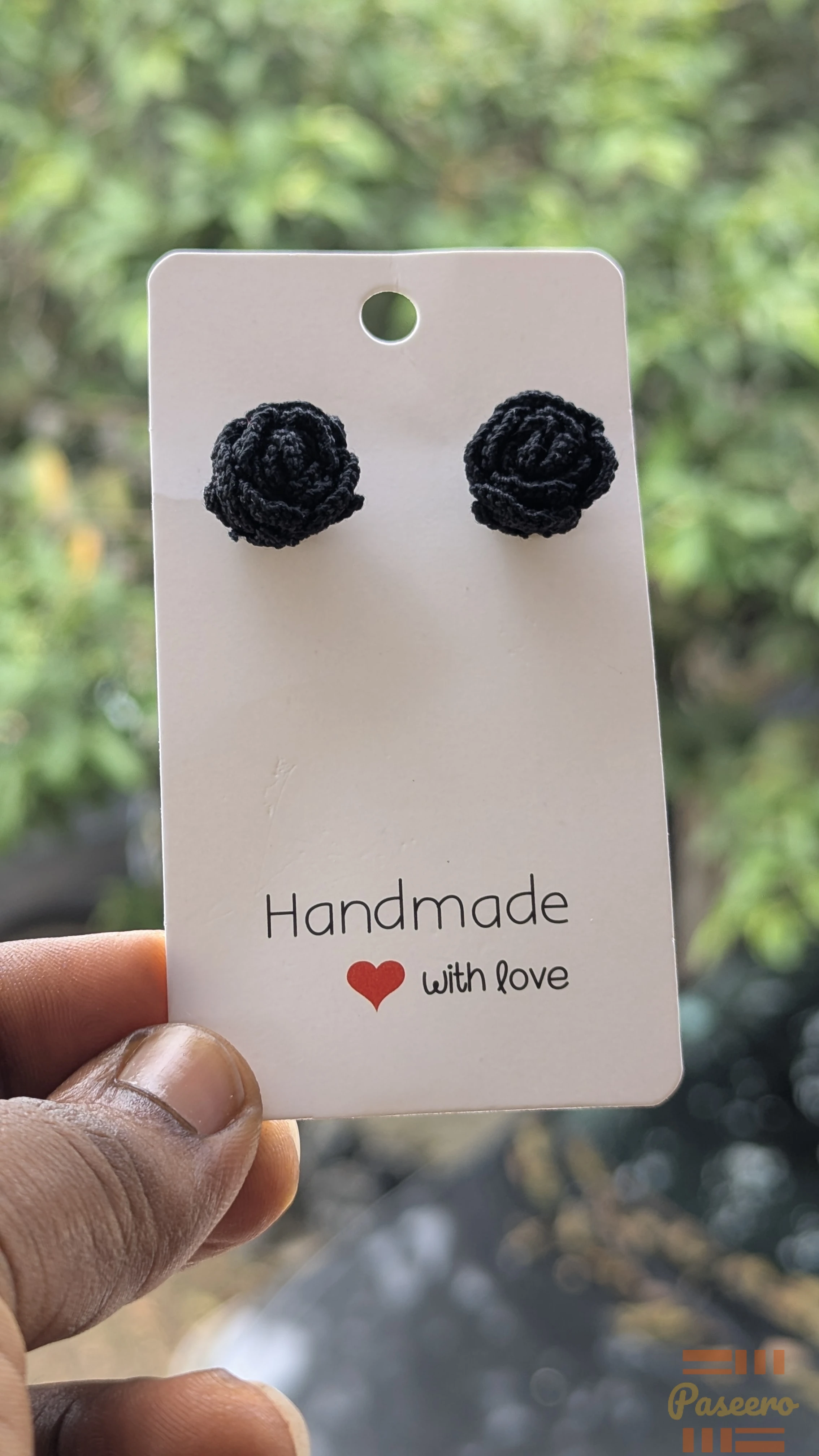 Crochet earrings1