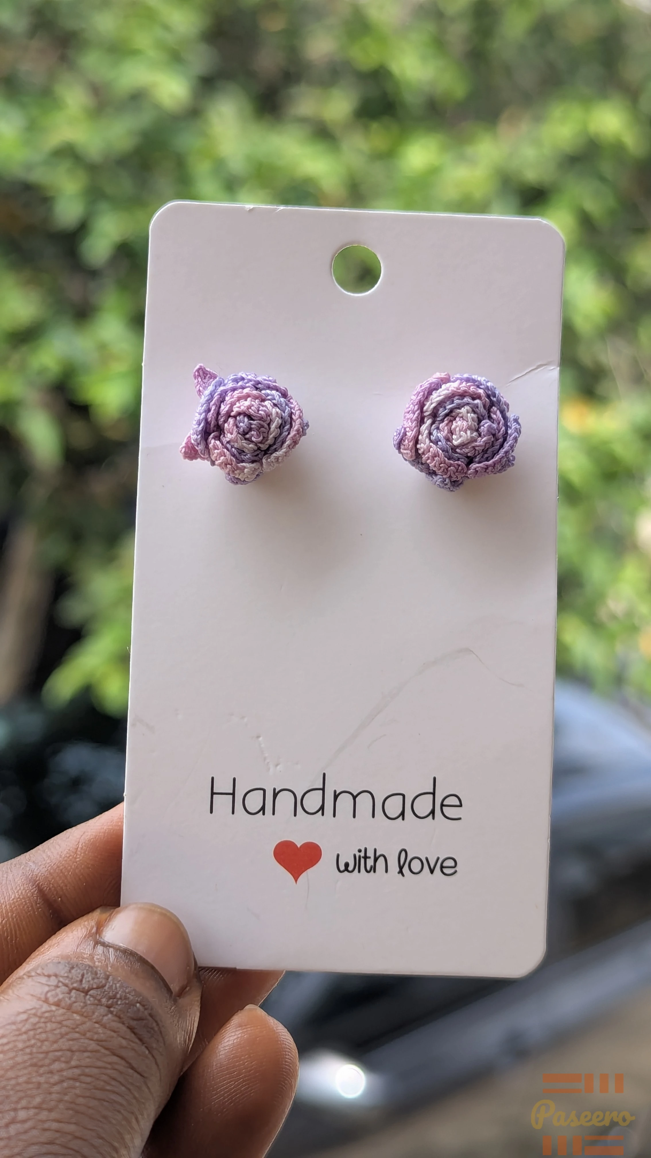 Crochet earrings3
