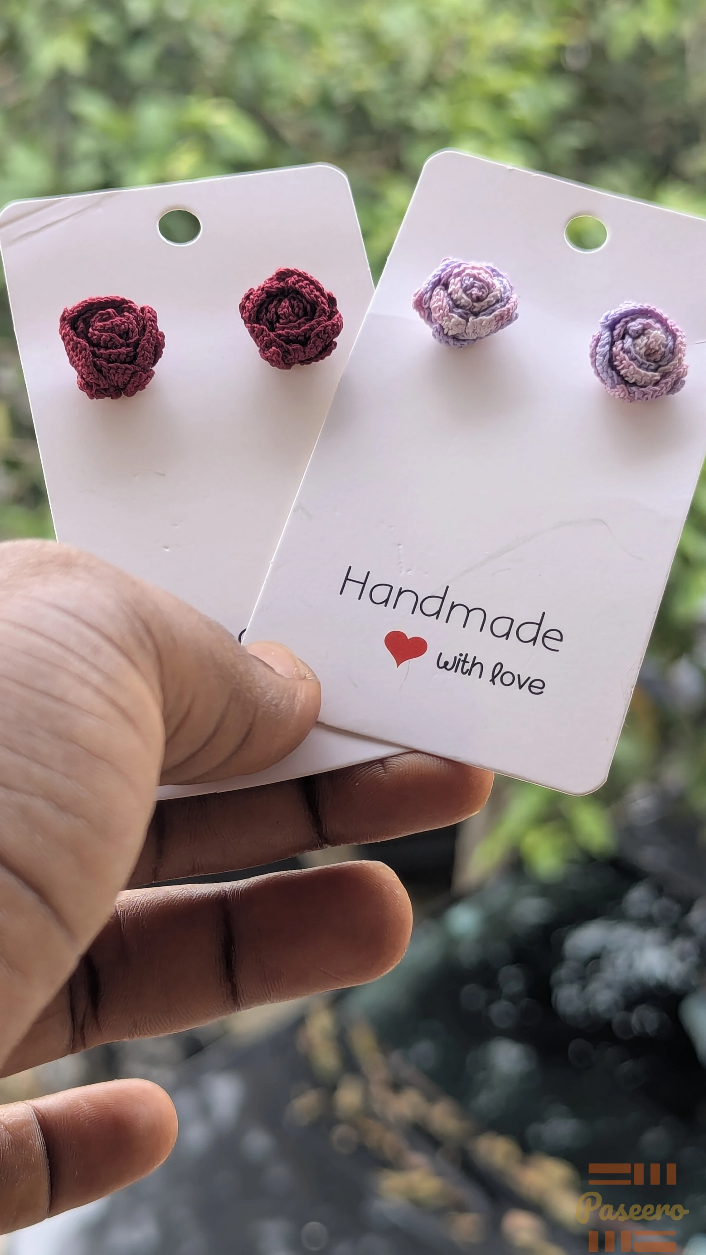 Crochet earrings5