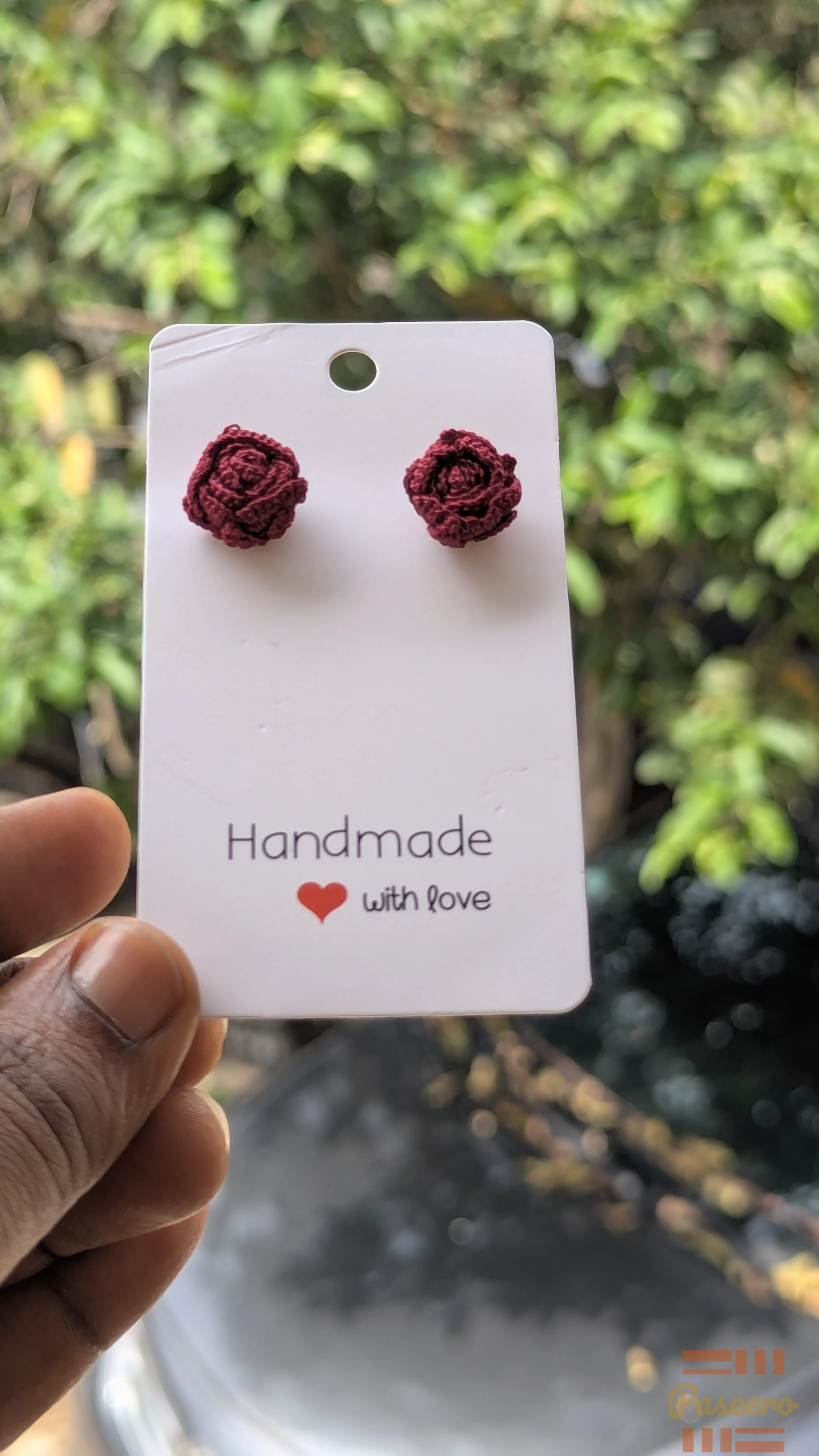 Crochet earrings2