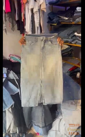 Quality Jean skirts4