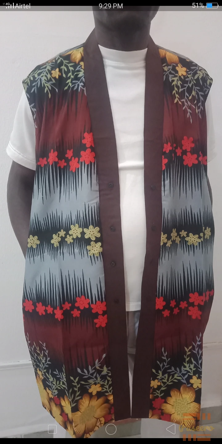 Ready to wear unisex kimono or after dressing