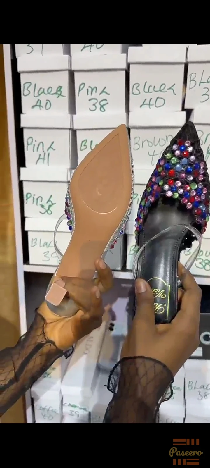 Quality low heel shoe2