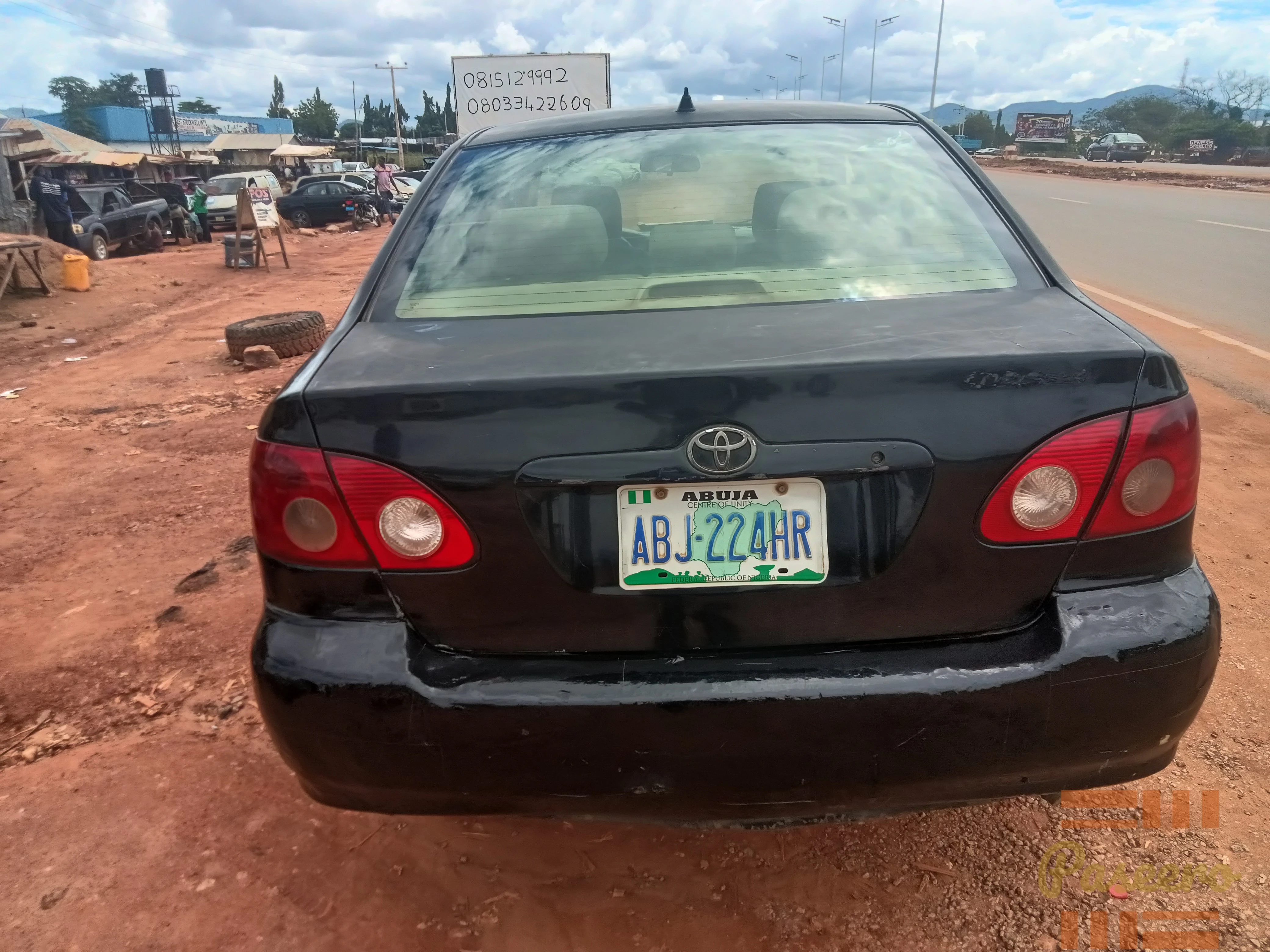 Used Toyota Corolla 2005, body needs painting