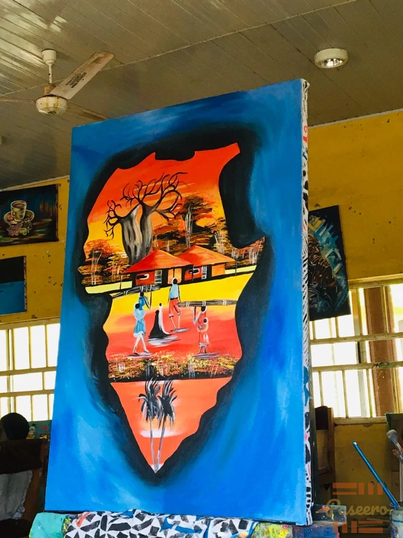 African Sunset Village1