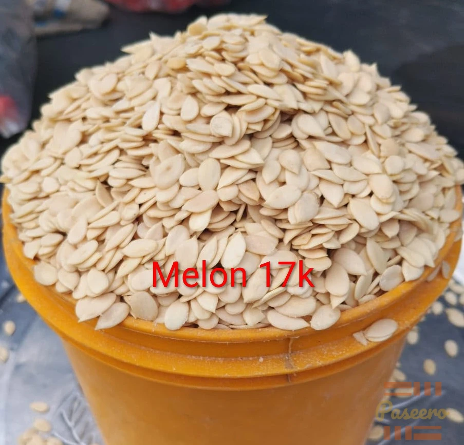 Clean Dry Peeled Melon Seeds (Egusi)