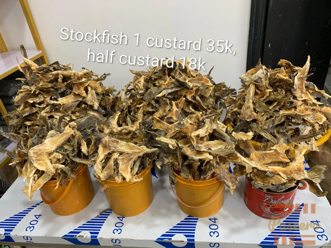 Clean Dry Stockfish Flakes (Okporoko) – Custard Paint Bucket Deal1