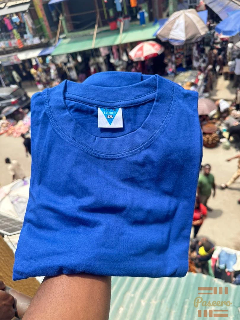 Unisex Blue Round Neck1