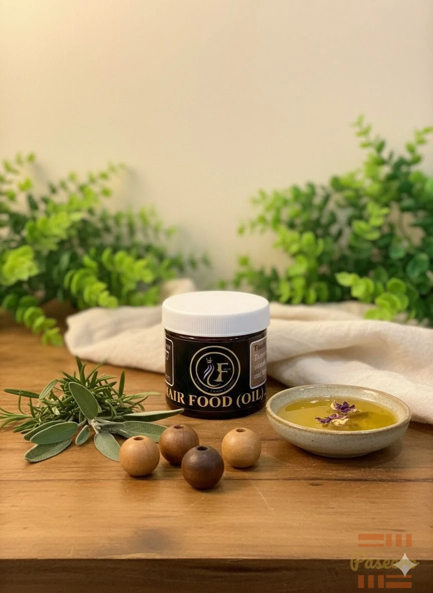 Nourishing Hair Food Oil Balm – For Stunted Hair & Moisture1