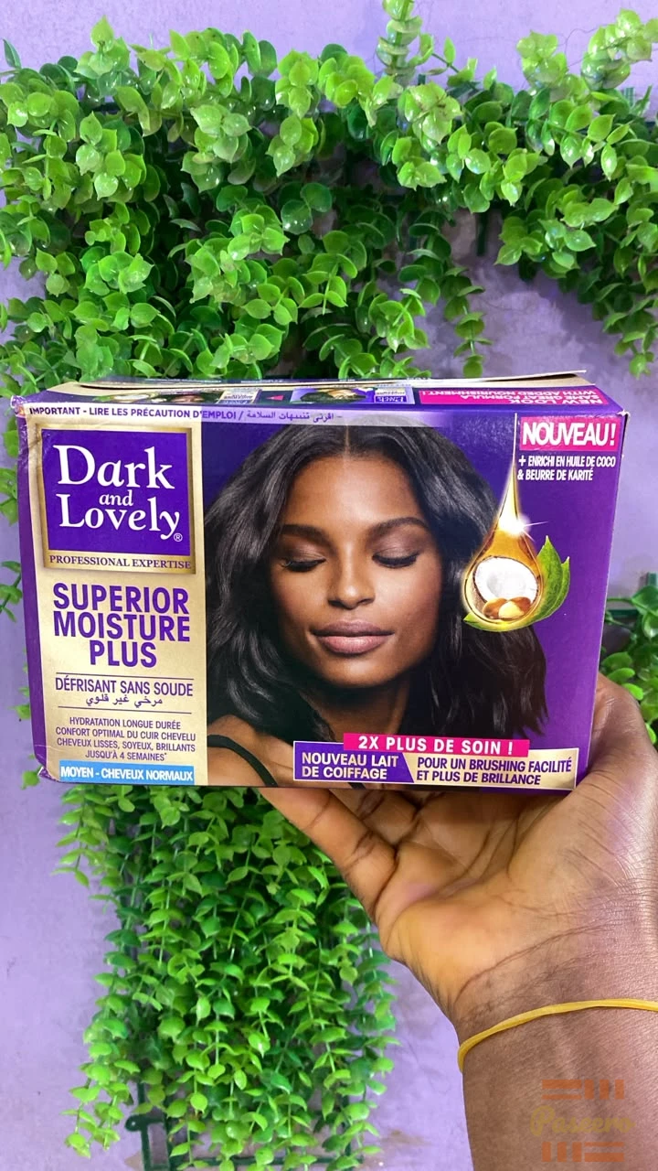 Dark and Lovely Superior Moisture Plus No-Lye Relaxer Kit1